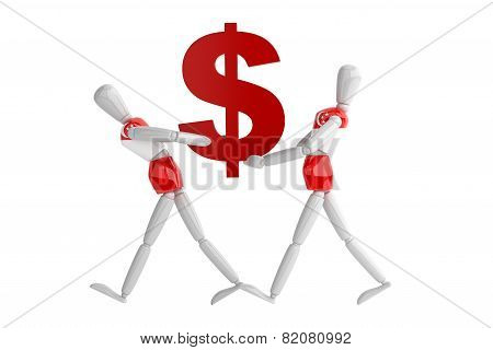 Singapore Dollas Currency White Man