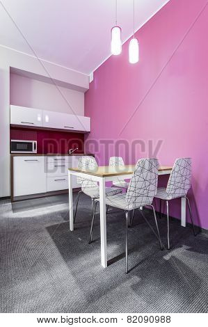 Pink Kitchenette