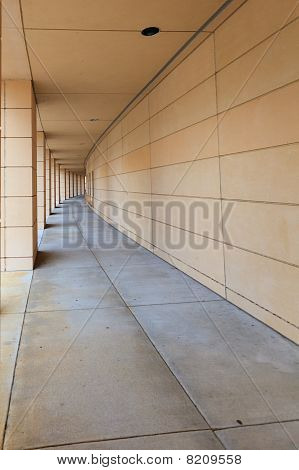 Passerella lungo curvo