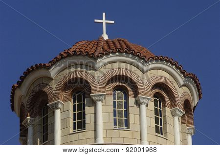 Aghios Nektarios Monastery In Egine Island