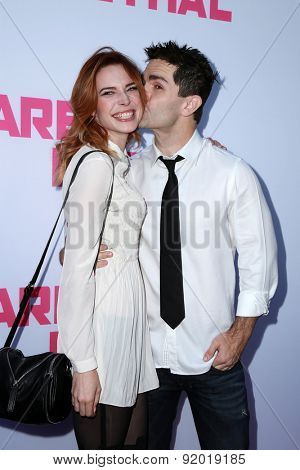 LOS ANGELES - MAY 27:  Chloe Dykstra, Samuel Witwer at the 
