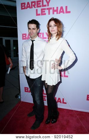 LOS ANGELES - MAY 27:  Samuel Witwer, Chloe Dykstra at the 