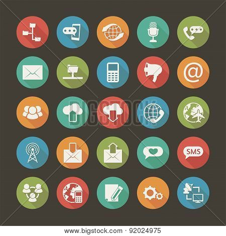 Modern flat icons vector collection