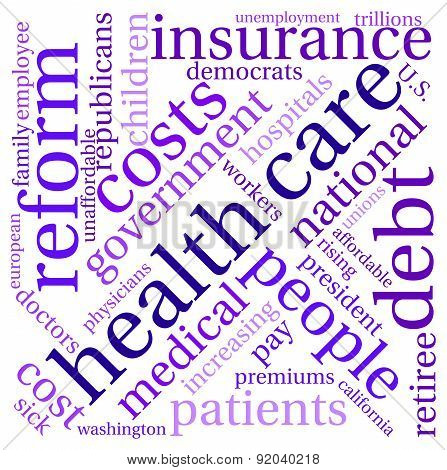Health Care Reform Word Cloud