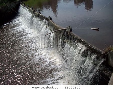 Small Waterfall In Minneapolis