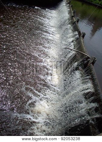 Small Waterfall In Minneapolis