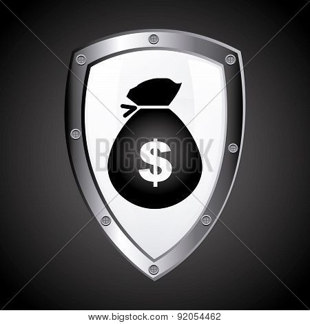 sale design over black background vector illustration