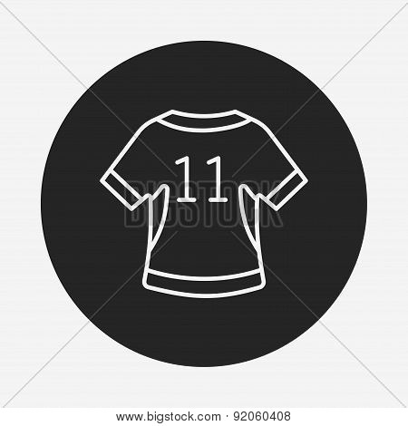 Sportswear Line Icon