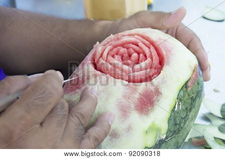 Watermelon Carving