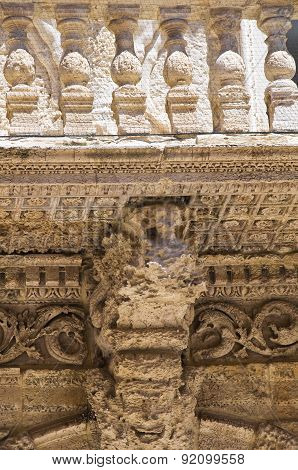 Palace Della Marra. Barletta. Puglia. Southern Italy.