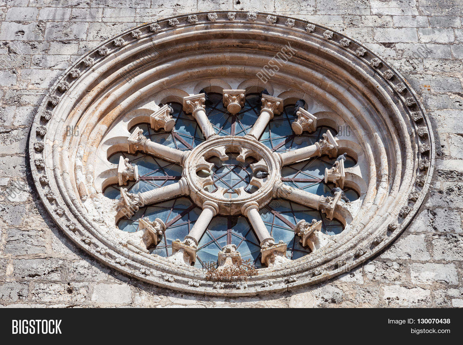 Gothic Wheel Window Image & Photo (Free Trial) Bigstock