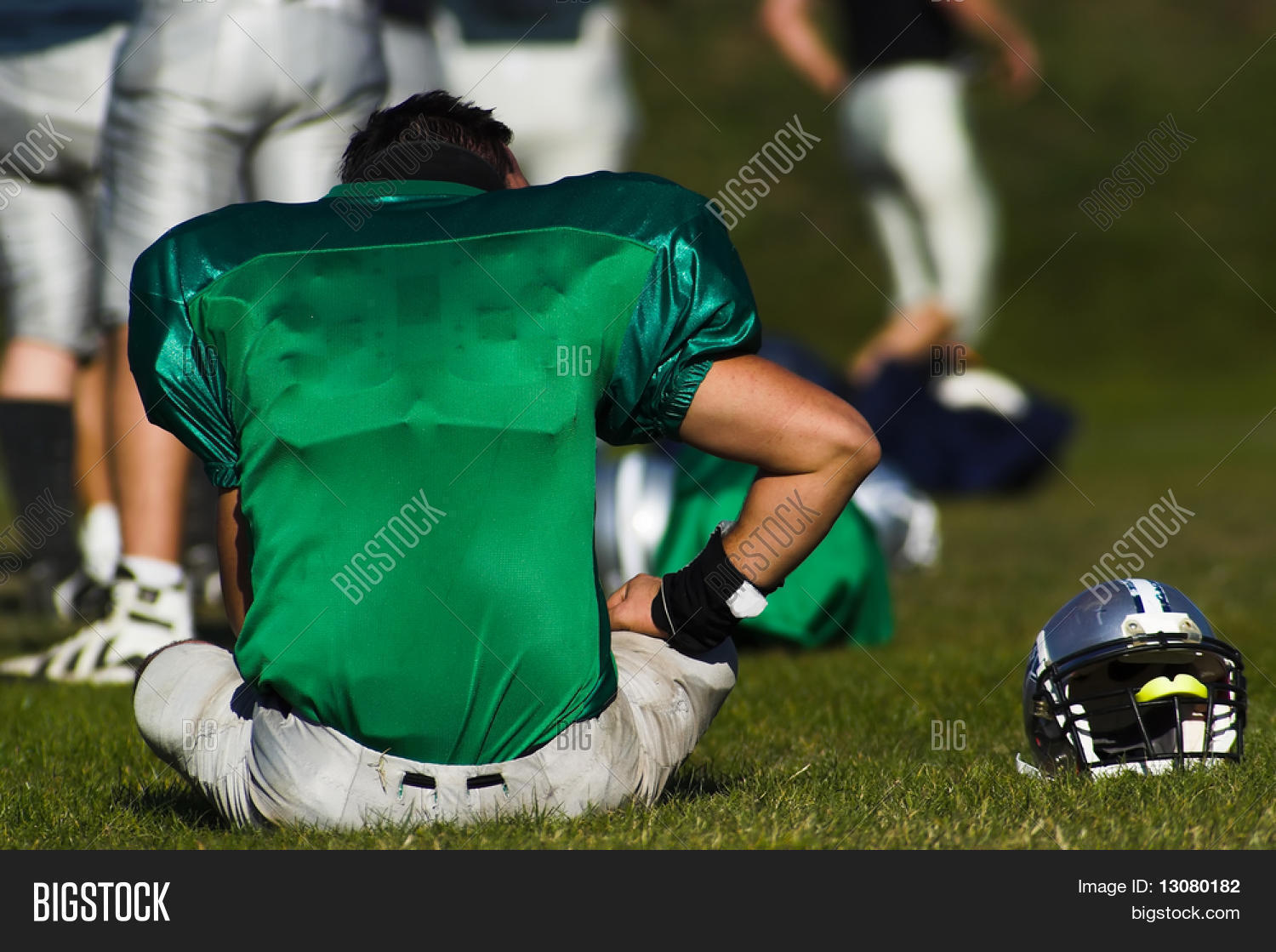 Tired Football Player Image & Photo (Free Trial) Bigstock