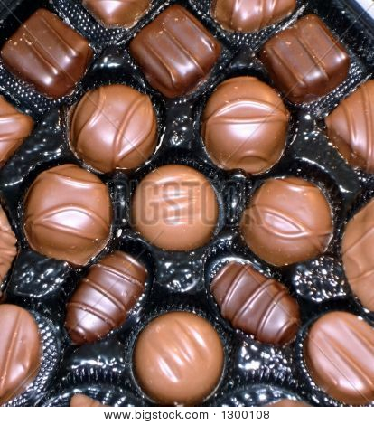Chocolates da obscuridade e da luz
