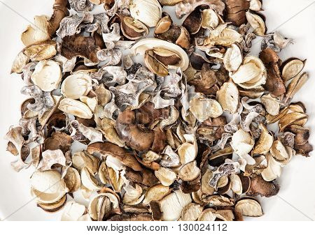 Dried natural decoration. Potpourri theme. Spa theme.