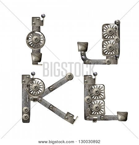 Art Metal Alphabet
