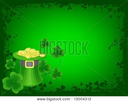 Fond de jour de Saint Patrick