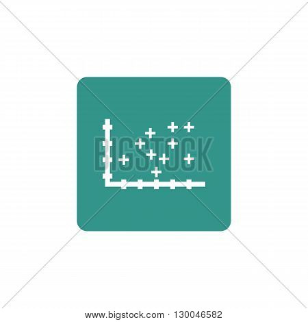 Plotter Chart Icon In Vector Format. Premium Quality Plotter Chart Symbol. Web Graphic Plotter Chart