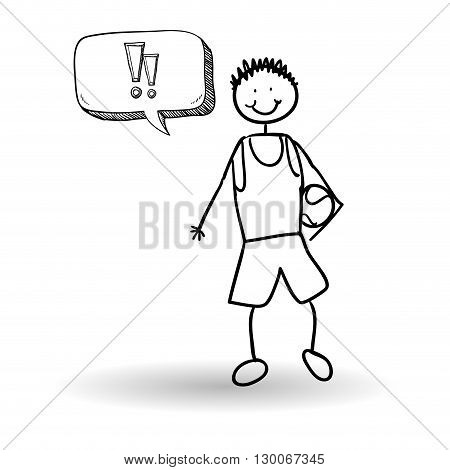 Sketch concept with icon design, vector illustration 10 eps graphic.