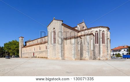Santa Clara Church in the city of Santarem, Portugal. 13th century Mendicant Gothic Architecture.