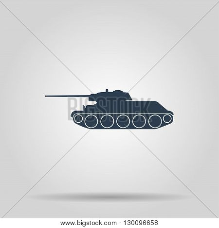 Tank icon. Vector concept illustration for design.