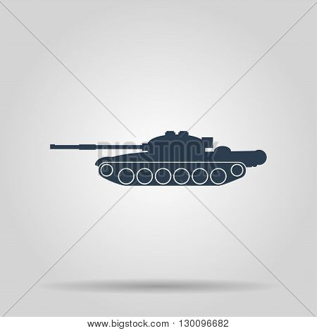 Tank icon. Vector concept illustration for design.
