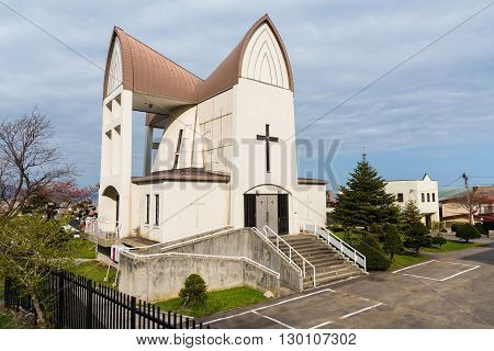 St. John's Church At Motomachi In Hakodate