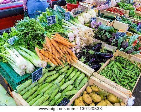 selection of vegetables