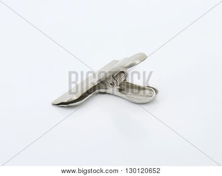 Stainless steel food bag sealer clip