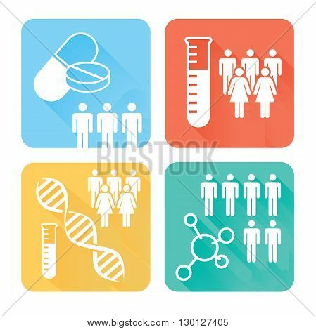 Science And Research Icons Rect1
