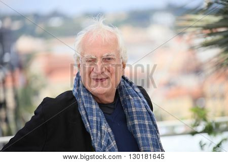 Director Bertrand Tavernier attends the 'Personal Shopper' photocall during the 69th annual Cannes Film Festival at the Palais des Festivals on May 17, 2016 in Cannes, France.