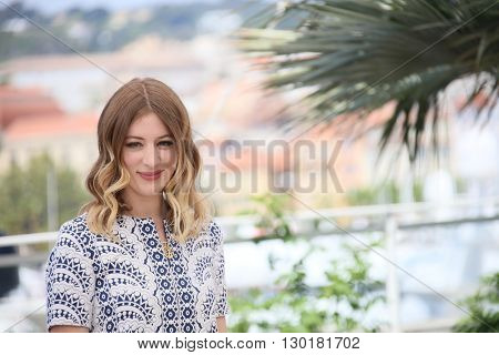 Sigrid Bouaziz attends the 'Personal Shopper' - Photocall at the annual 69th Cannes Film Festival at Palais des Festivals on May 17, 2016 in Cannes, France.
