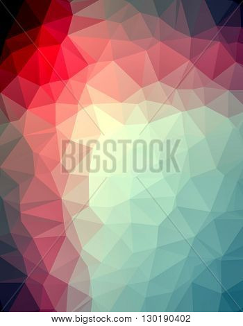Triangle Polygonal Pattern