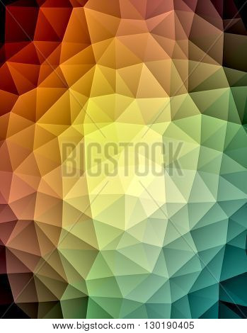 Triangle Polygonal Pattern