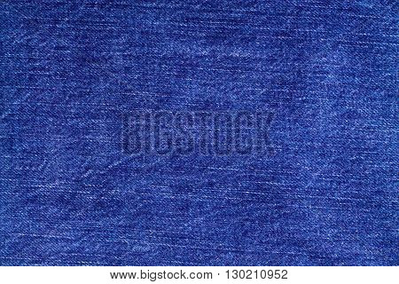 Background of coarse thick sturdy denim blue