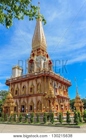 Wat Chalong is the most important temple of Phuket