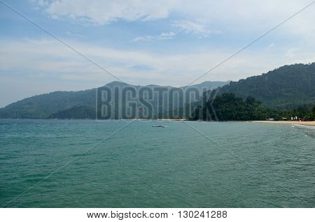 Juara - one of the quietest and most beautiful beaches in Tioman Island Malaysia