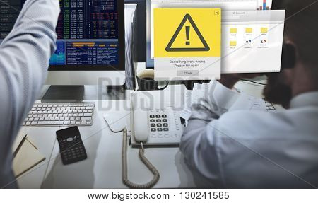 Error Alert Failure Icon Problem Concept
