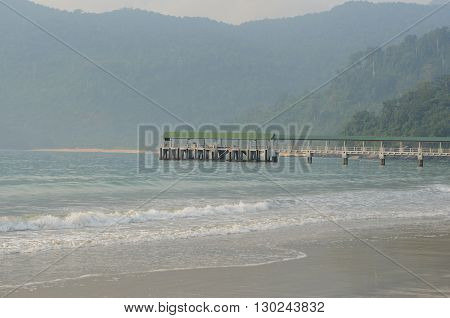 Juara - one of the quietest and most beautiful beaches in Tioman Island Malaysia
