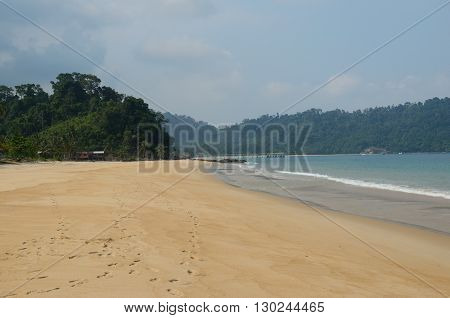 Juara - one of the quietest and most beautiful beaches in Tioman Island Malaysia