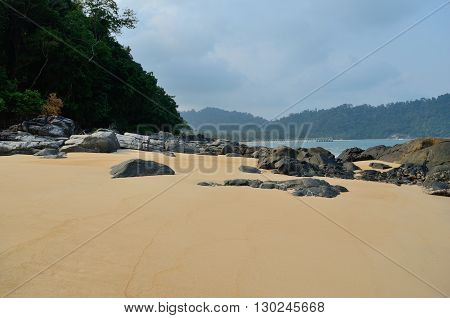 Juara - one of the quietest and most beautiful beaches in Tioman Island Malaysia