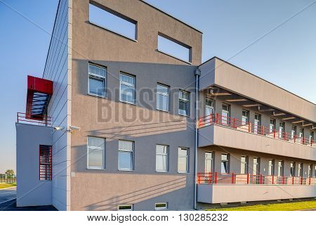 Modern Building In Exterior