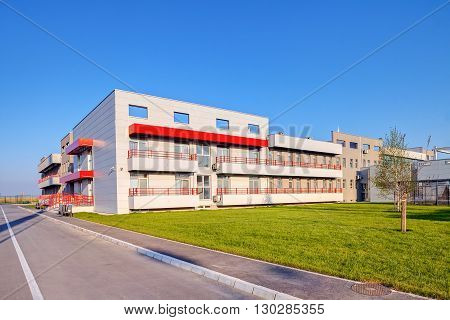 Modern Building In Exterior