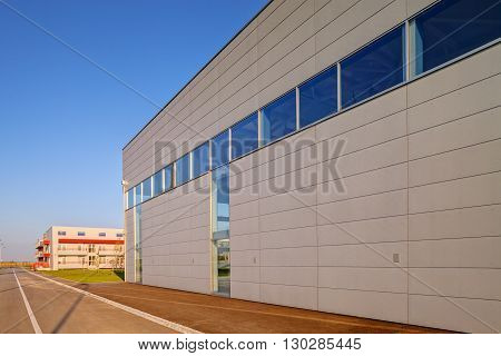 Modern Building In Exterior