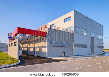 Modern Building In Exterior