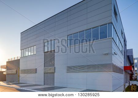 Modern Building In Exterior
