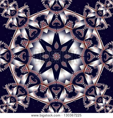 Fabulous fractal background. You can use it for invitations notebook covers phone case postcards cards ceramics carpets and so on. Artwork for creative design art and entertainment.