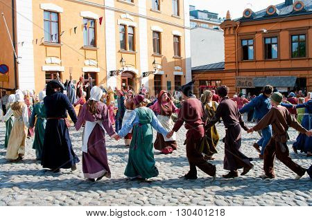 The Medieval Market In Turku