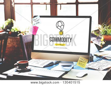 Commodity Distribution Freight Industrial Trade Concept