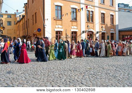 The Medieval Market In Turku