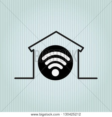 smart house design, vector illustration eps10 graphic
